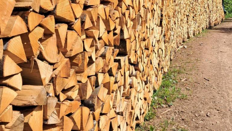 Nouveau produit <br> Bois de feu de hêtre en ballots